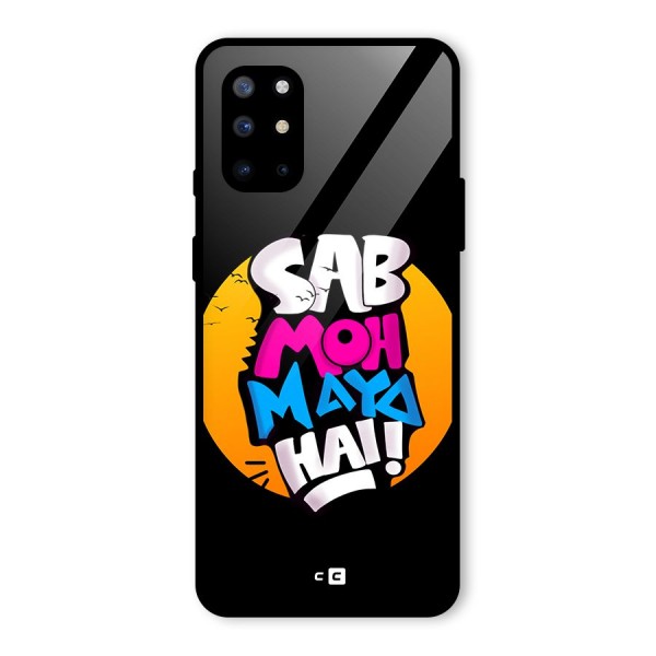 Sab Moh Maya Hai Glass Back Case for OnePlus 8T