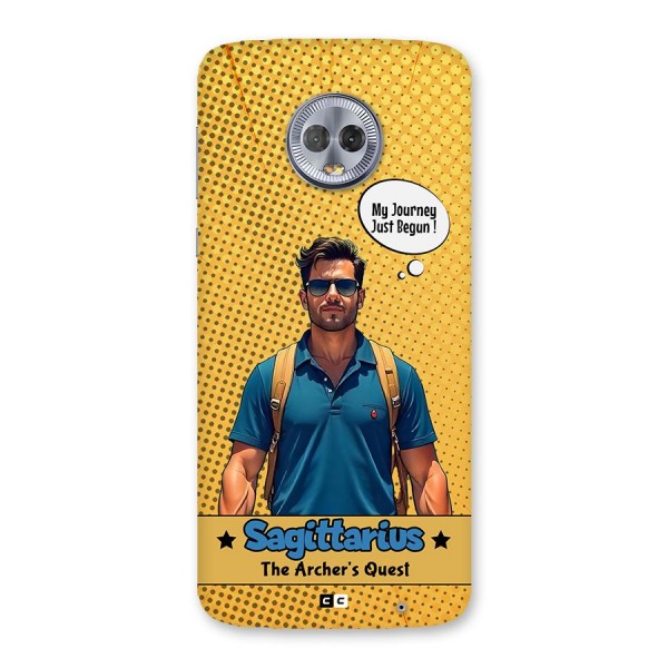 Sagittarius Quest Back Case for Moto G6 Plus
