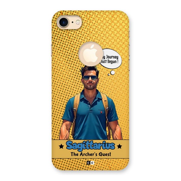 Sagittarius Quest Back Case for iPhone 7 Logo Cut