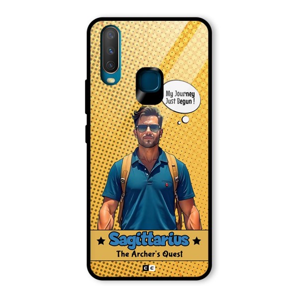 Sagittarius Quest Glass Back Case for Vivo Y15
