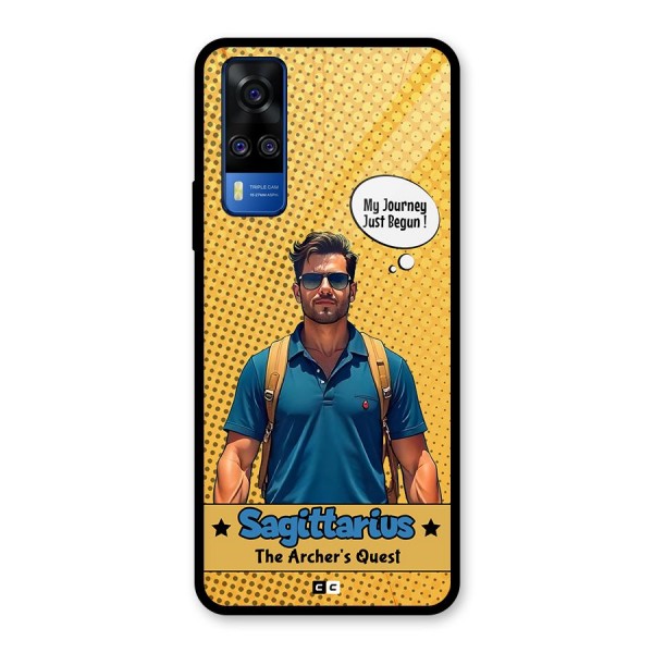 Sagittarius Quest Glass Back Case for Vivo Y31