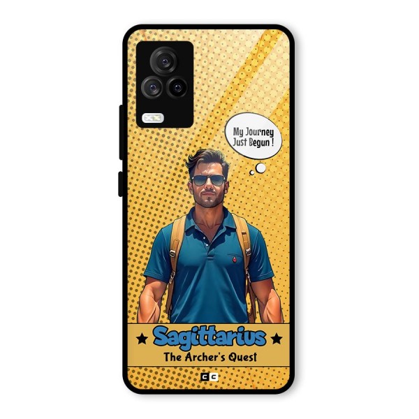 Sagittarius Quest Glass Back Case for Vivo iQOO 7 Legend 5G