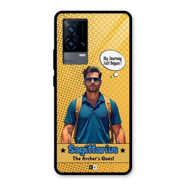 Sagittarius Quest Glass Back Case for iQOO 9 5G