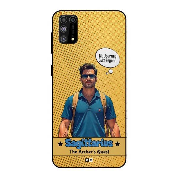 Sagittarius Quest Metal Back Case for Galaxy F41