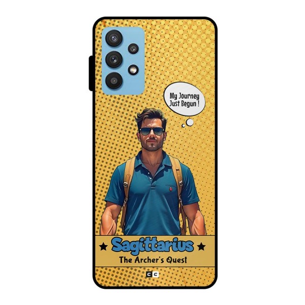 Sagittarius Quest Metal Back Case for Galaxy M32 5G