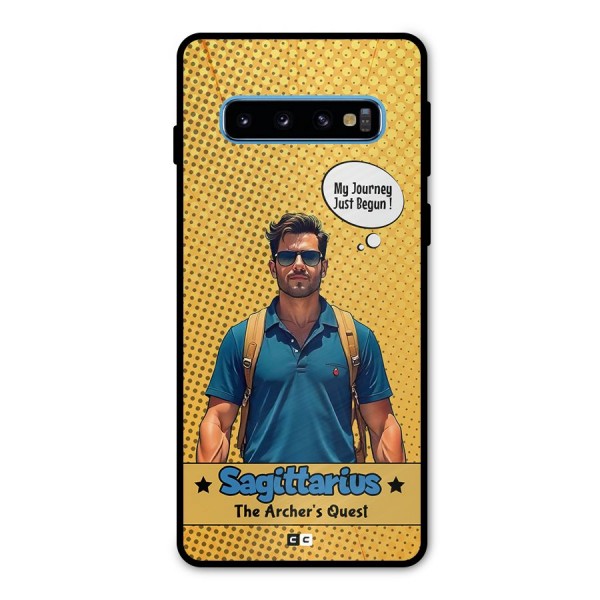Sagittarius Quest Metal Back Case for Galaxy S10