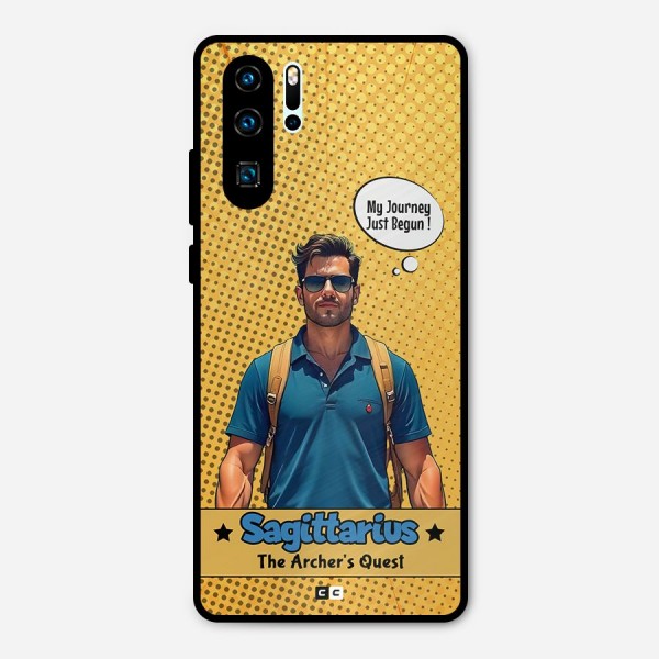 Sagittarius Quest Metal Back Case for Huawei P30 Pro