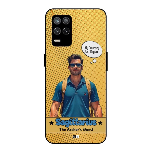Sagittarius Quest Metal Back Case for Realme 8 5G