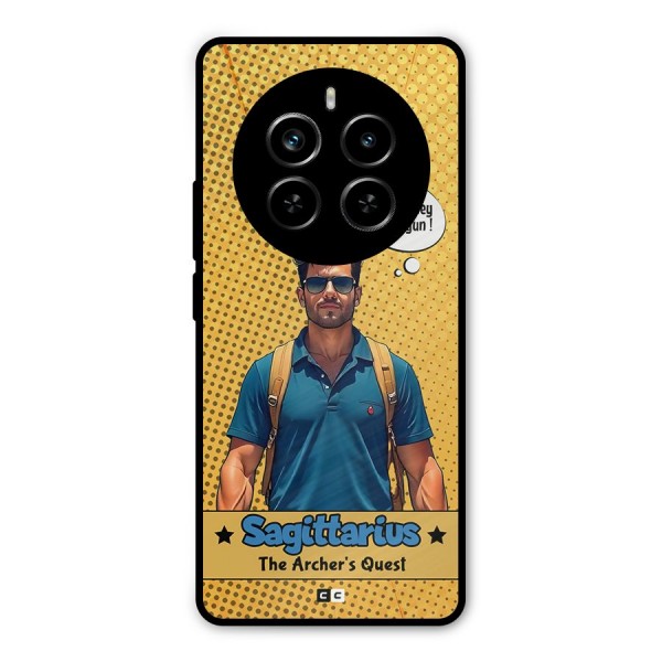 Sagittarius Quest Metal Back Case for Realme P1 Pro