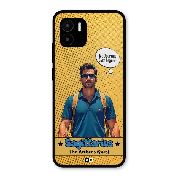 Sagittarius Quest Metal Back Case for Redmi A1