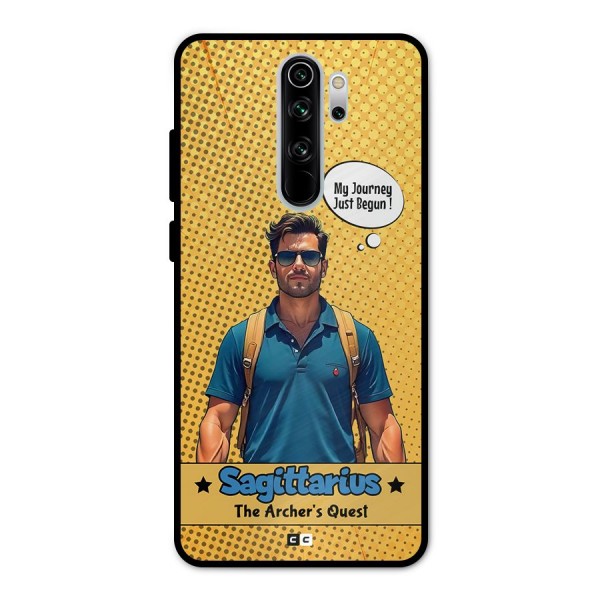 Sagittarius Quest Metal Back Case for Redmi Note 8 Pro