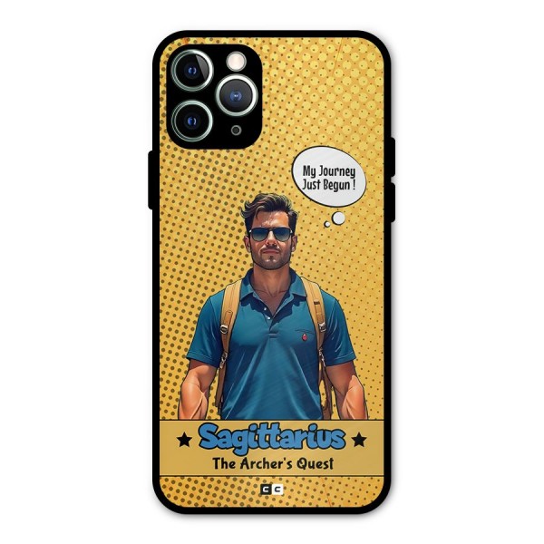 Sagittarius Quest Metal Back Case for iPhone 11 Pro Max