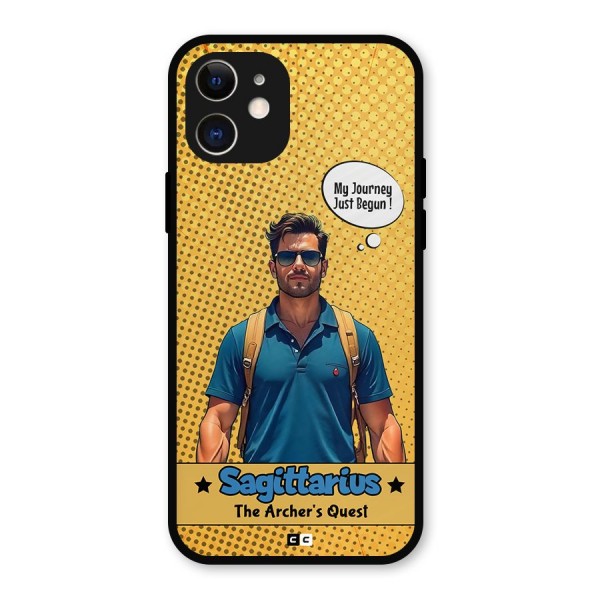 Sagittarius Quest Metal Back Case for iPhone 12
