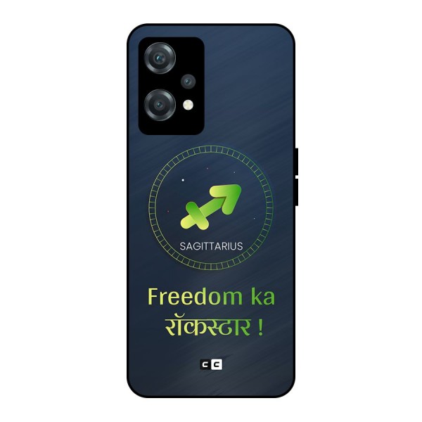 Sagittarius Rockstar Metal Back Case for OnePlus Nord CE 2 Lite 5G