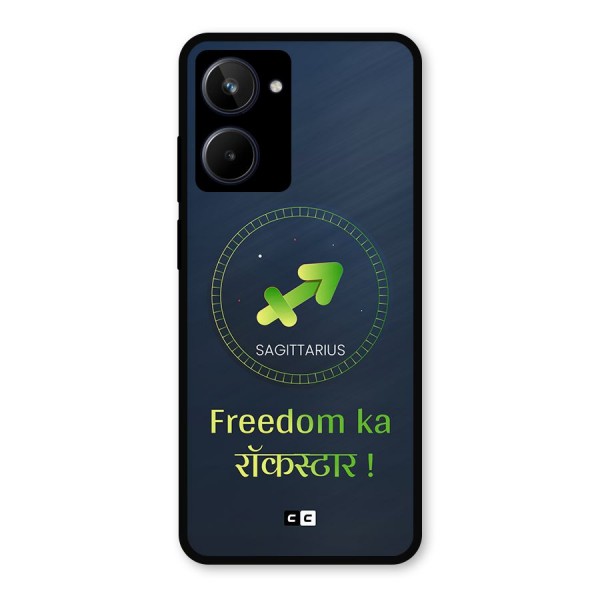 Sagittarius Rockstar Metal Back Case for Realme 10