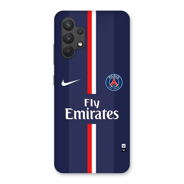 Saint Paris Jersey Back Case for Galaxy A32