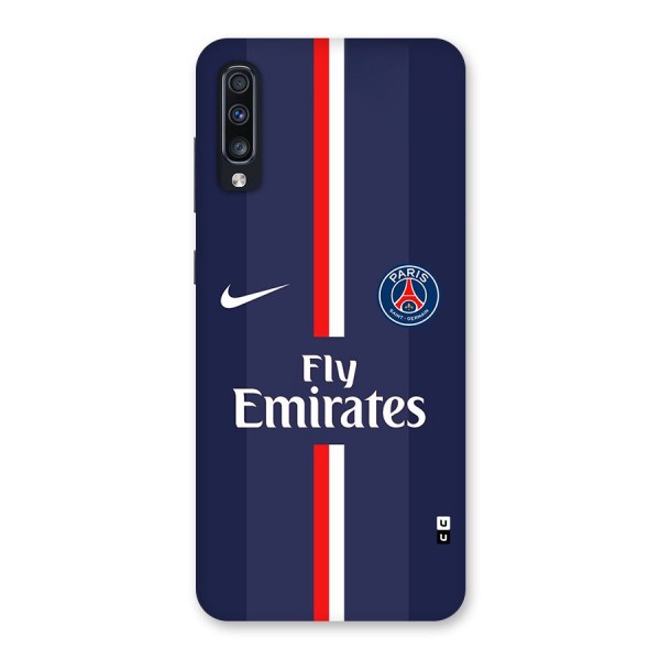 Saint Paris Jersey Back Case for Galaxy A70