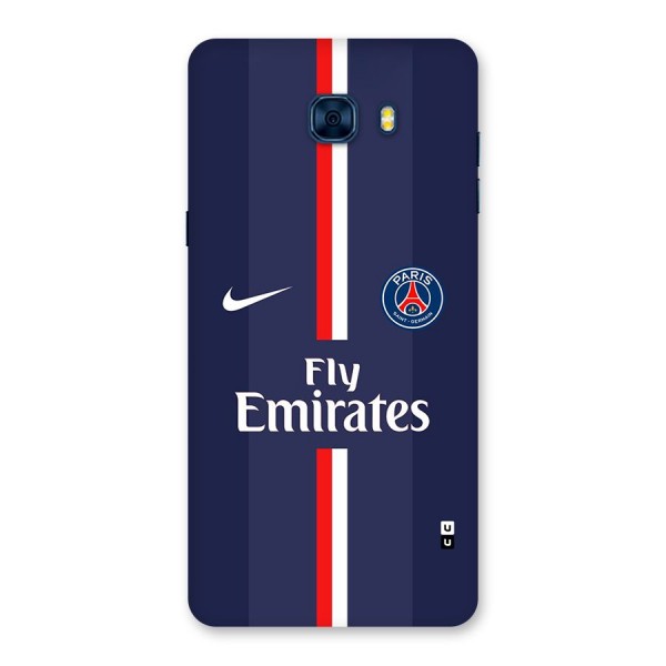 Saint Paris Jersey Back Case for Galaxy C7 Pro