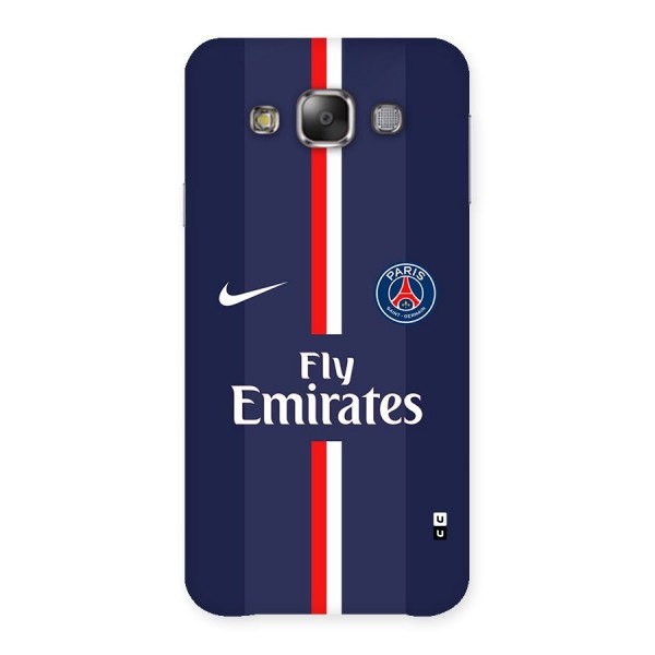 Saint Paris Jersey Back Case for Galaxy E7