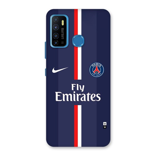 Saint Paris Jersey Back Case for Infinix Hot 9