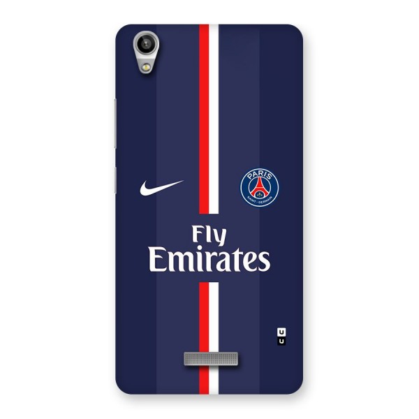 Saint Paris Jersey Back Case for Lava Pixel V1