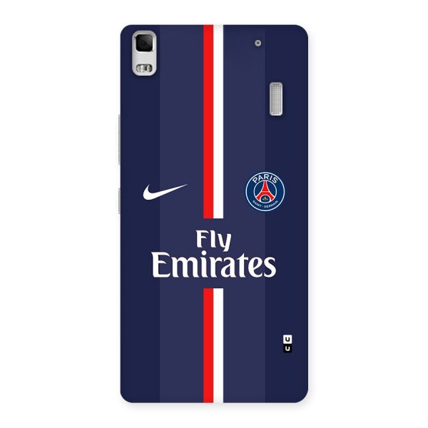 Saint Paris Jersey Back Case for Lenovo K3 Note