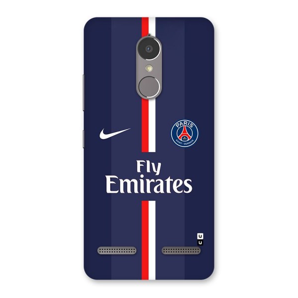 Saint Paris Jersey Back Case for Lenovo K6 Power