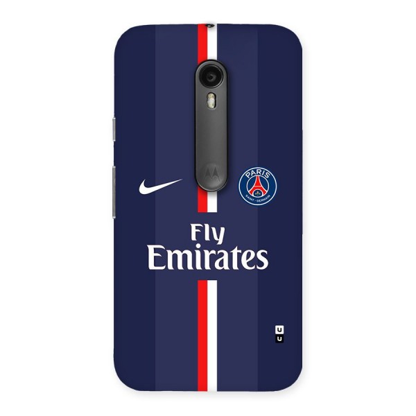 Saint Paris Jersey Back Case for Moto G3