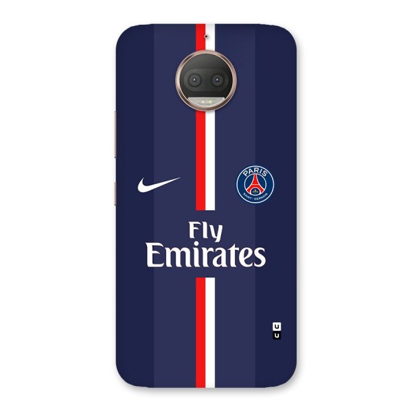 Saint Paris Jersey Back Case for Moto G5s Plus