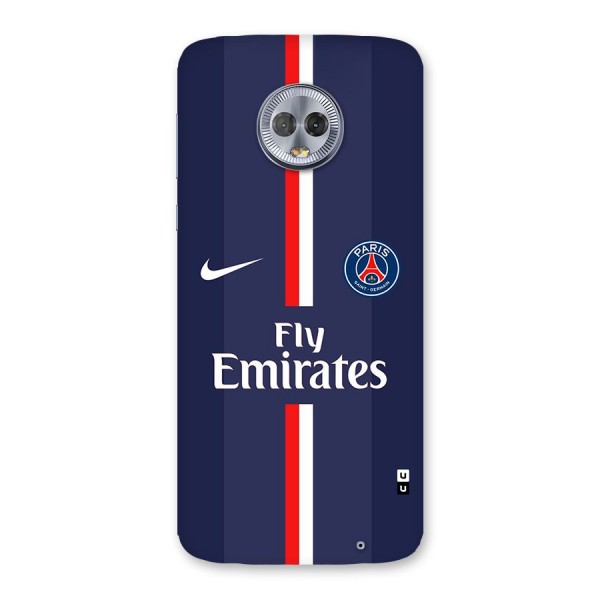 Saint Paris Jersey Back Case for Moto G6 Plus