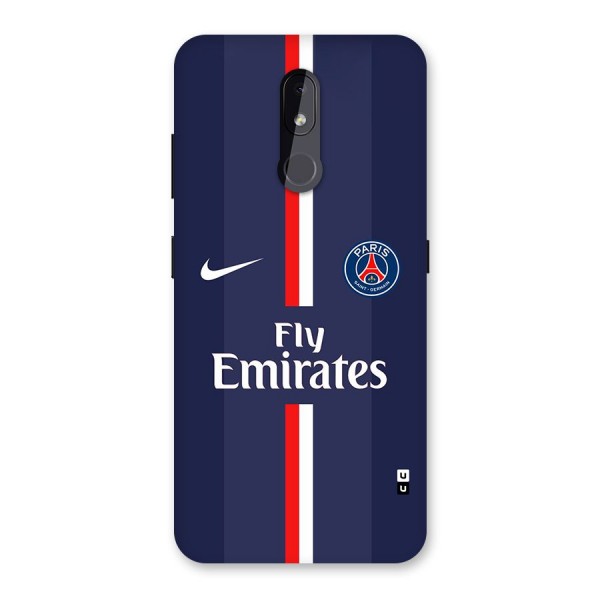 Saint Paris Jersey Back Case for Nokia 3.2