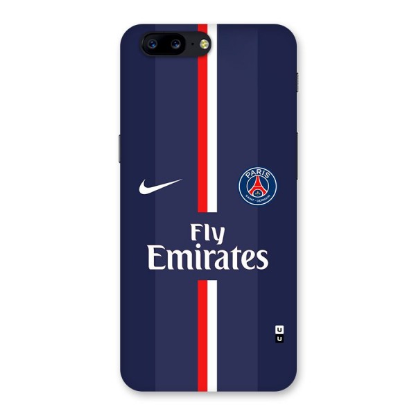 Saint Paris Jersey Back Case for OnePlus 5