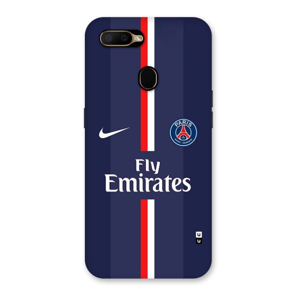 Saint Paris Jersey Back Case for Oppo A5s