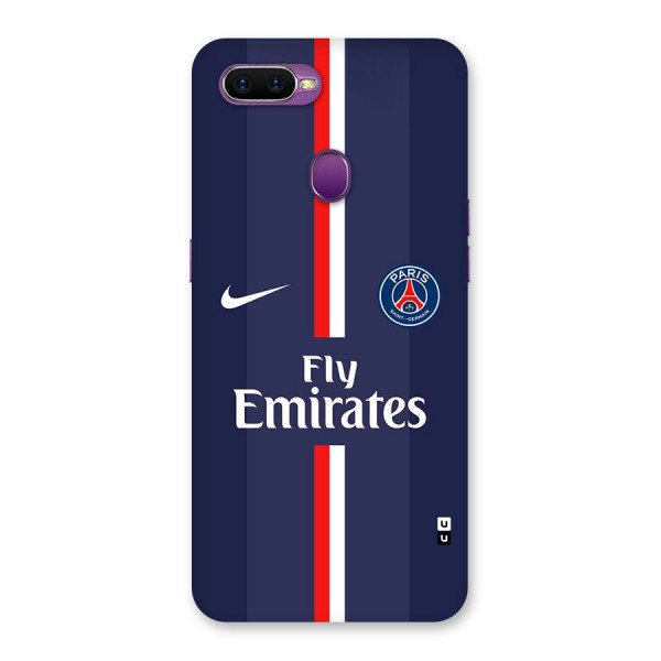 Saint Paris Jersey Back Case for Oppo F9