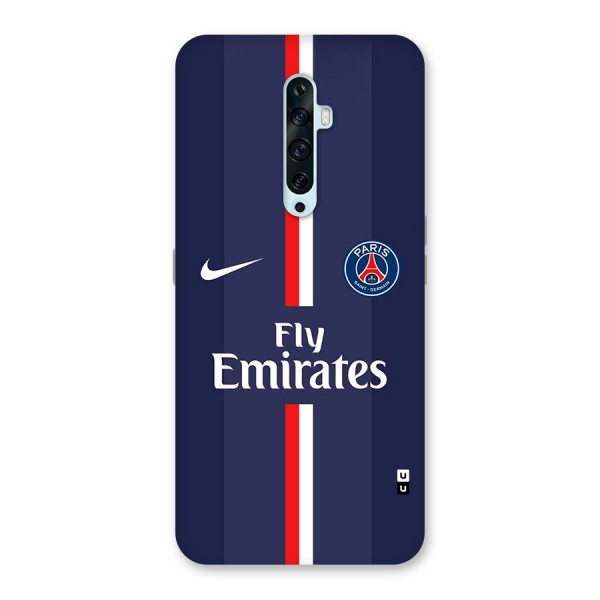 Saint Paris Jersey Back Case for Oppo Reno2 F