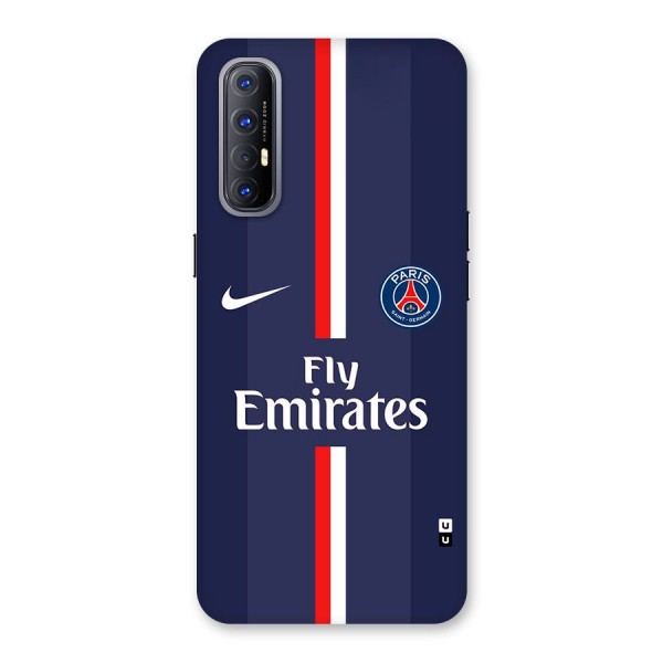 Saint Paris Jersey Back Case for Oppo Reno3 Pro