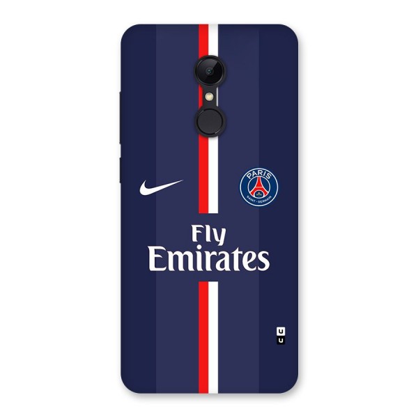 Saint Paris Jersey Back Case for Redmi 5