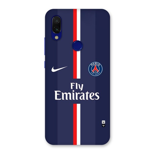 Saint Paris Jersey Back Case for Redmi 7