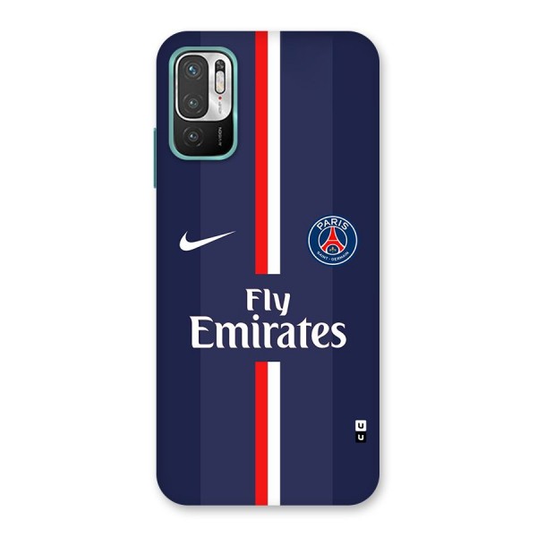 Saint Paris Jersey Back Case for Redmi Note 10T 5G