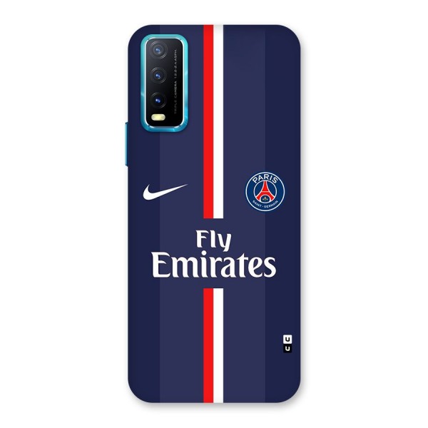 Saint Paris Jersey Back Case for Vivo Y12s