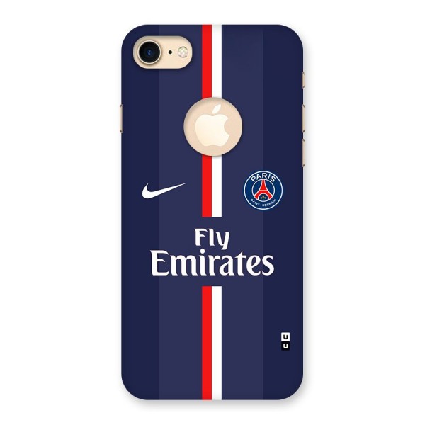 Saint Paris Jersey Back Case for iPhone 7 Logo Cut