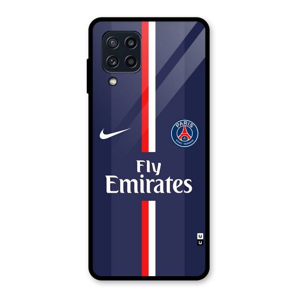Saint Paris Jersey Glass Back Case for Galaxy M32