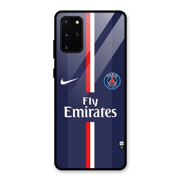 Saint Paris Jersey Glass Back Case for Galaxy S20 Plus