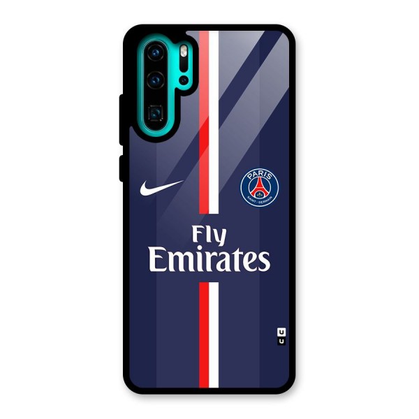 Saint Paris Jersey Glass Back Case for Huawei P30 Pro