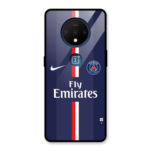 Saint Paris Jersey Glass Back Case for OnePlus 7T