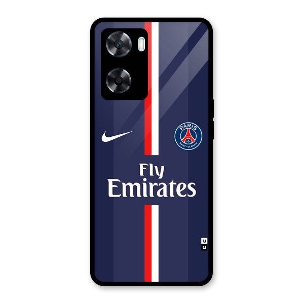 Saint Paris Jersey Glass Back Case for Oppo A77