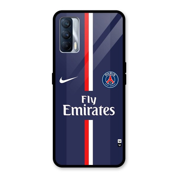 Saint Paris Jersey Glass Back Case for Realme X7