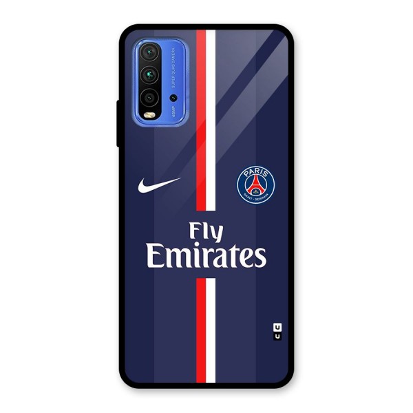 Saint Paris Jersey Glass Back Case for Redmi 9 Power