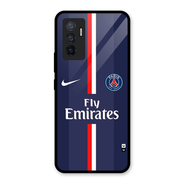 Saint Paris Jersey Glass Back Case for Vivo V23e