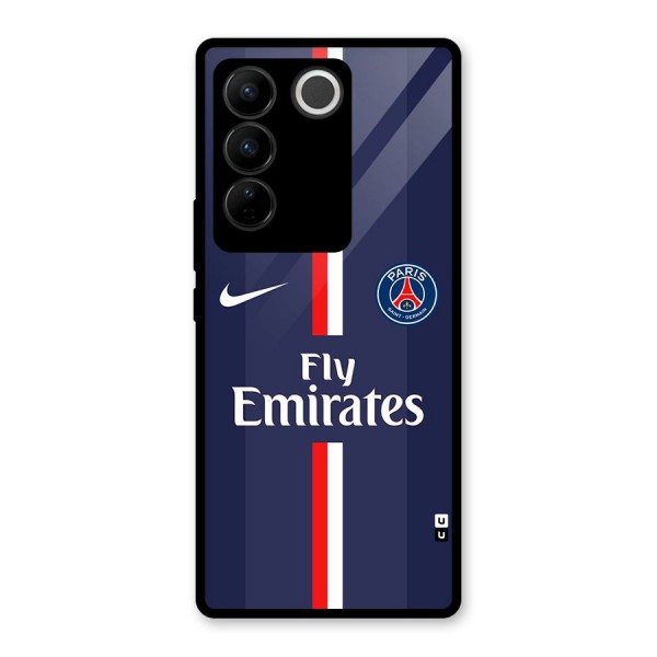 Saint Paris Jersey Glass Back Case for Vivo V27